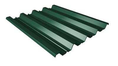 Профнастил Н60 0,3 мм RAL 6005 зелёный мох (зелёный, мох) в Иваново