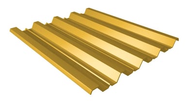 Профнастил Н60 0,3 мм RAL 1018 жёлтый в Иваново